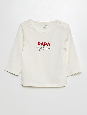 T-shirt com mensagem