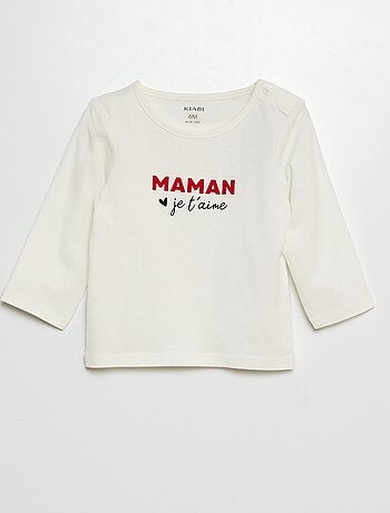 T-shirt com mensagem