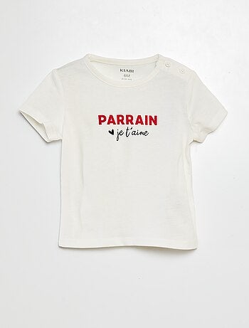 T-shirt com mensagem