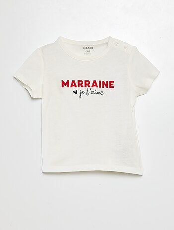 T-shirt com mensagem