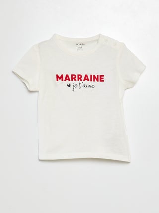 T-shirt com mensagem