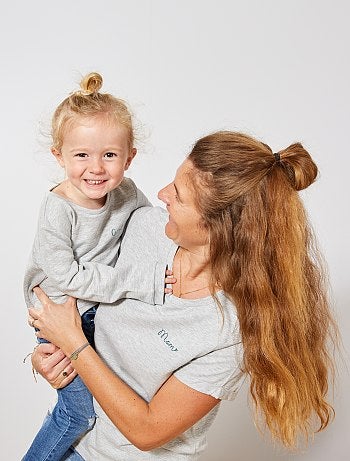 T-shirt com mensagem - Kiabi