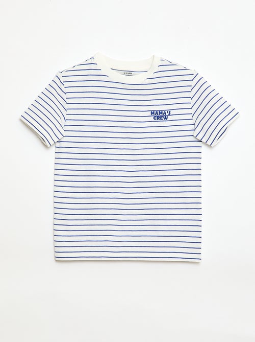 T-shirt com mensagem Dia da Mãe - Kiabi