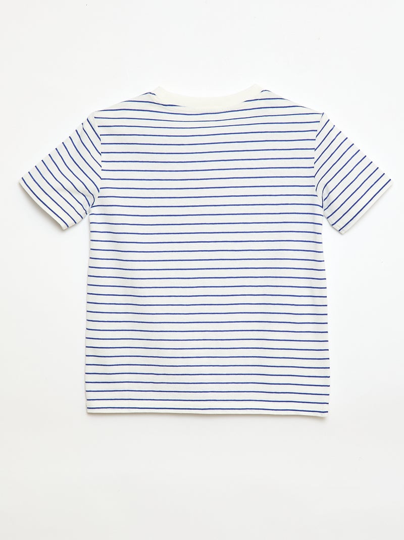 T-shirt com mensagem Dia da Mãe Azul - Kiabi