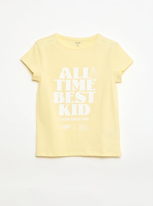 T-shirt com mensagem Dia do Pai - Kiabi