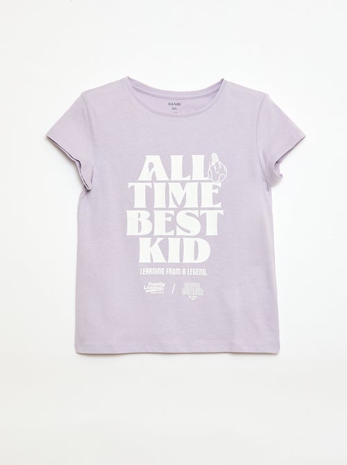 T-shirt com mensagem Dia do Pai - Kiabi