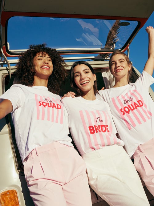 T-shirt com mensagem EVJF - Kiabi