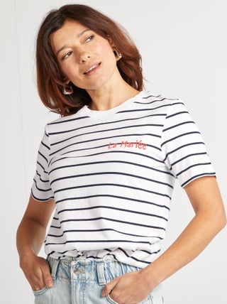 T-shirt com mensagem EVJF