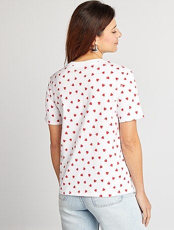 T-shirt com mensagem EVJF