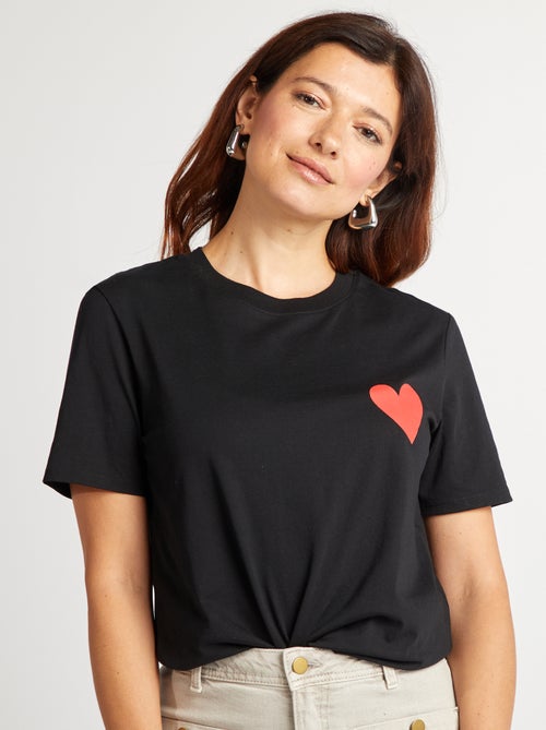 T-shirt com mensagem EVJF - Kiabi