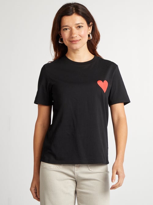 T-shirt com mensagem EVJF - Kiabi