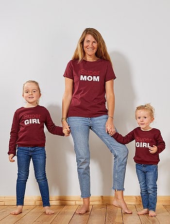 T-shirt com mensagem - Kiabi