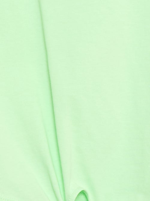 T-shirt com nó na cintura - Kiabi