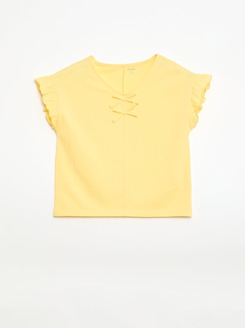 T-shirt com nós de fantasia - Kiabi