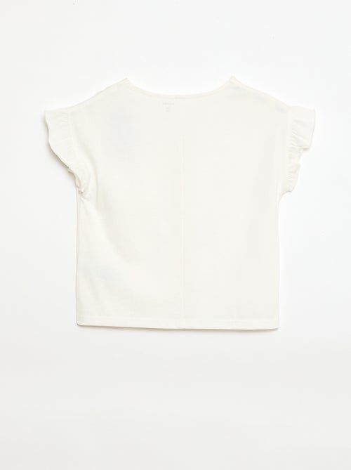 T-shirt com nós de fantasia - Kiabi