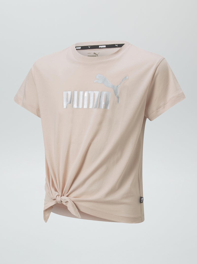 T-shirt com nós 'Puma' ROSA - Kiabi