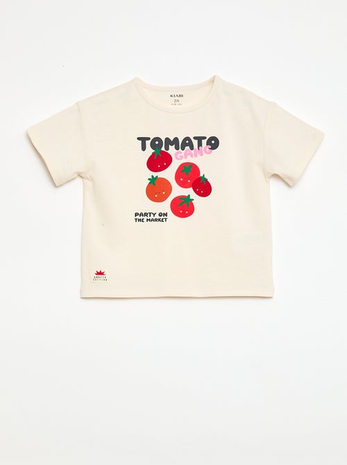 T-shirt com padrão - Kiabi