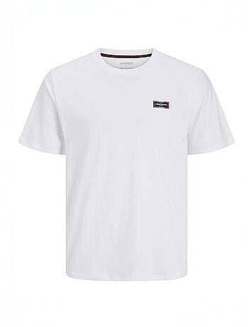 T-shirt com padrão em algodão