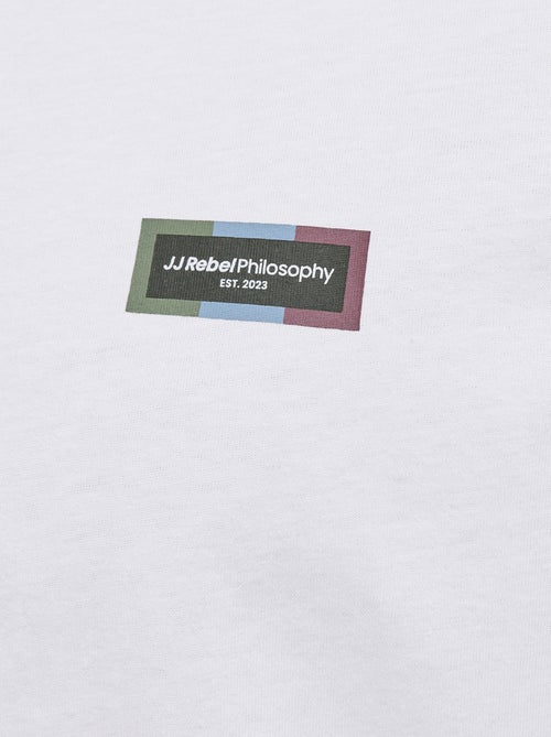 T-shirt com padrão em algodão 'JJ Rebel' - Kiabi