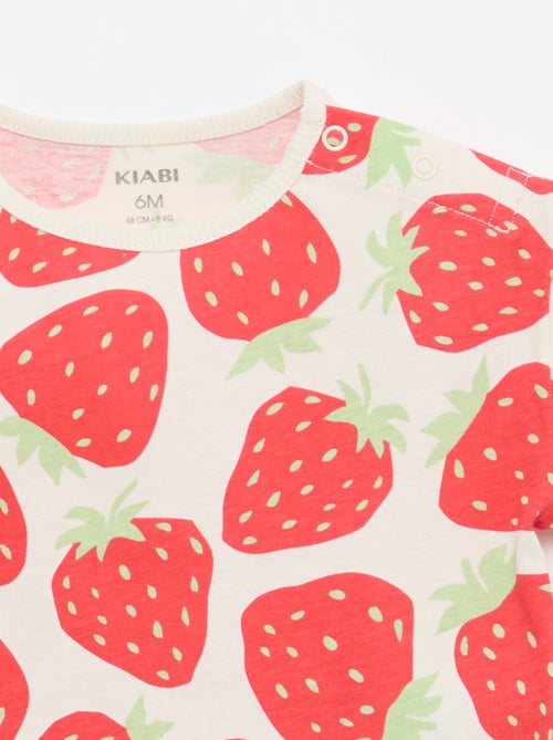 T-shirt com padrão - Kiabi