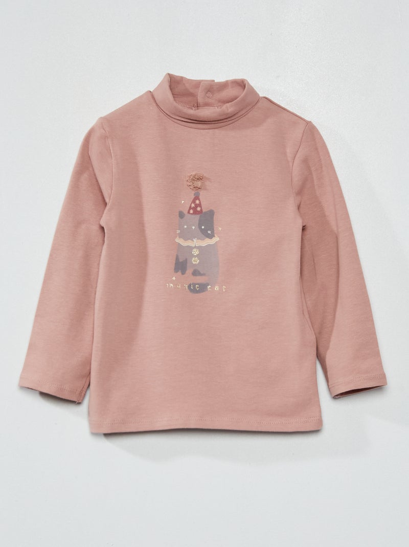 T-shirt com uma estampa à frente VIOLETA - Kiabi
