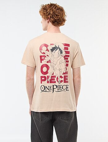 T-shirt comprido estampado 'One Piece'
