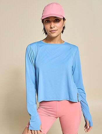 T-shirt comprido fluido - (ekstract)