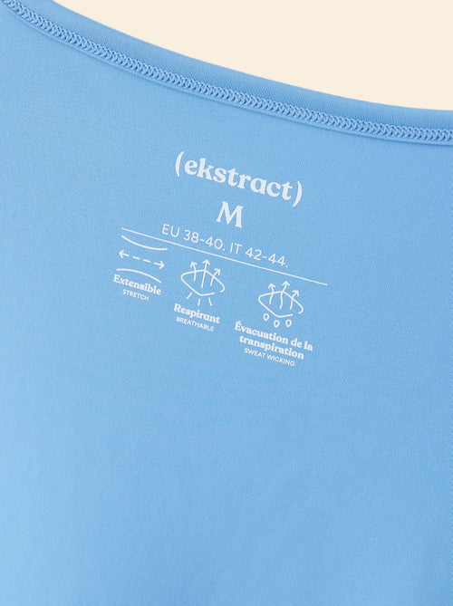 T-shirt comprido fluido - (ekstract) - Kiabi