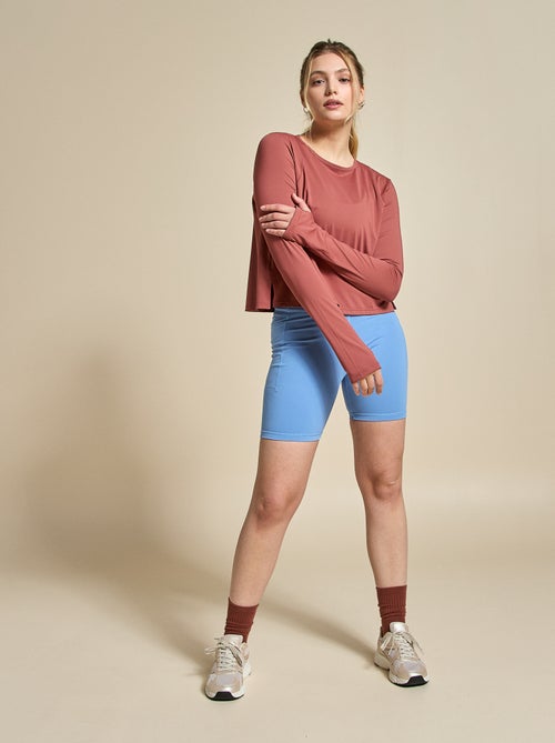 T-shirt comprido fluido - (ekstract) - Kiabi