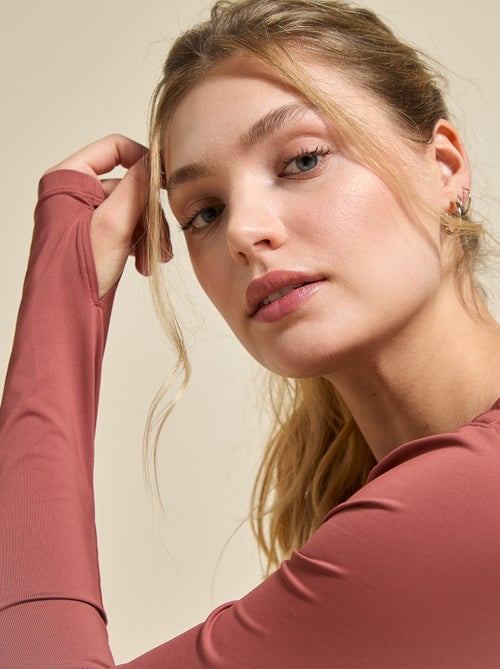 T-shirt comprido fluido - (ekstract) - Kiabi