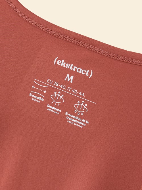 T-shirt comprido fluido - (ekstract) - Kiabi