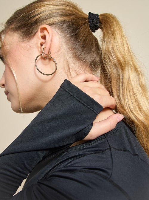 T-shirt comprido fluido - (ekstract) - Kiabi