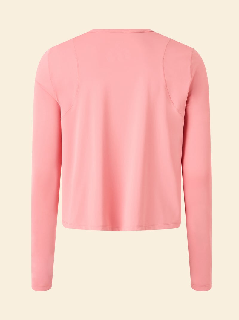 T-shirt comprido fluido - (ekstract) Rosa - Kiabi