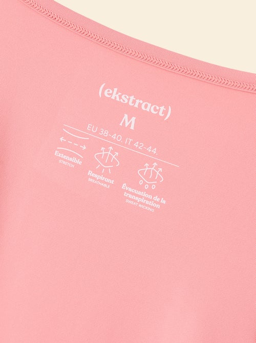 T-shirt comprido fluido - (ekstract) - Kiabi