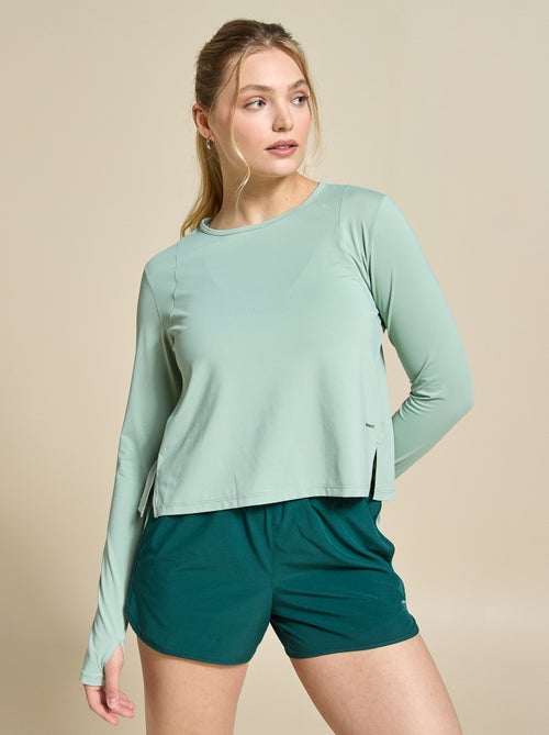 T-shirt comprido fluido - (ekstract) - Kiabi