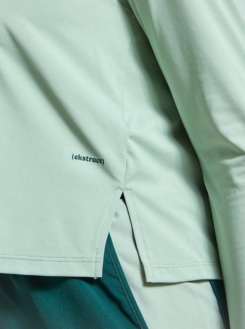 T-shirt comprido fluido - (ekstract) - Kiabi