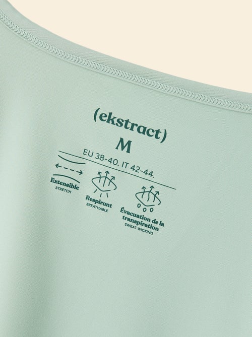 T-shirt comprido fluido - (ekstract) - Kiabi