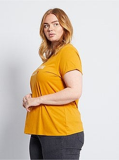 T-shirt 'confinamento' de conceção ecológica - Kiabi