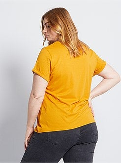 T-shirt 'confinamento' de conceção ecológica - Kiabi