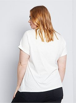 T-shirt 'confinamento' de conceção ecológica - Kiabi