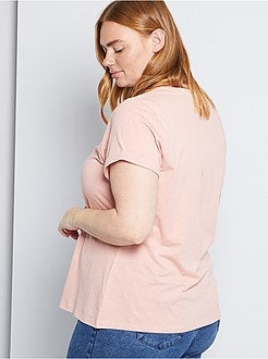 T-shirt 'confinamento' de conceção ecológica - Kiabi