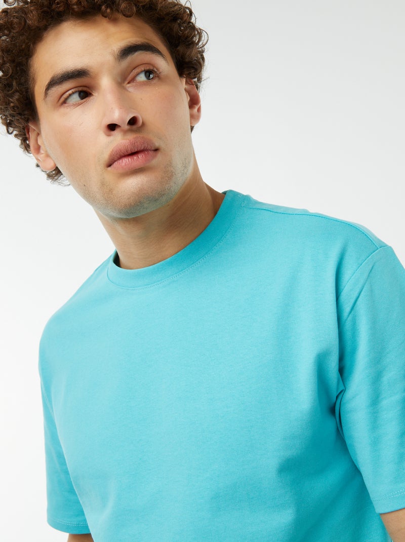 T-shirt confort fit AZUL - Kiabi