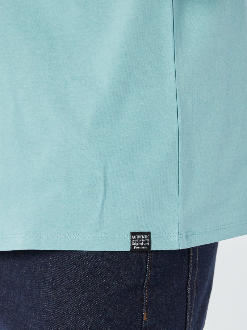 T-shirt confort fit AZUL - Kiabi