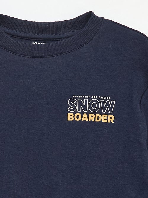 T-shirt confortável com estampado - Kiabi