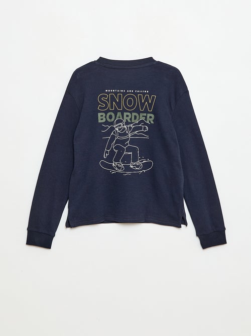 T-shirt confortável com estampado - Kiabi