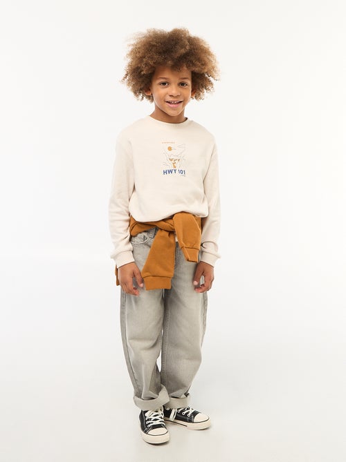 T-shirt confortável estampado - Kiabi