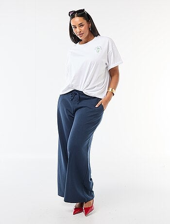 T-shirt corte oversize de manga curta