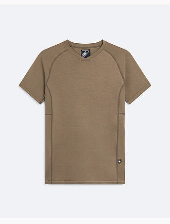 T-shirt coyote verde slim