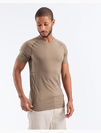 T-shirt coyote verde slim