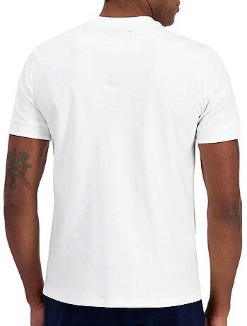 T-shirt Creme Le Coq Sportif Coq D'or para Homem
